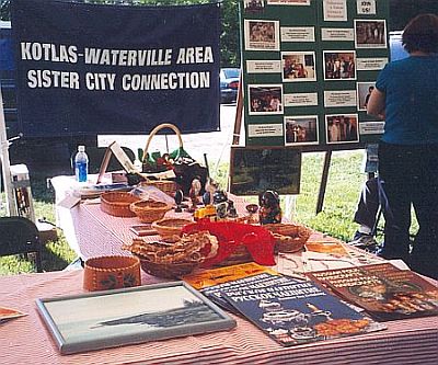 Kotlas Connection table and displays.